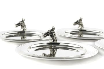 Horse Çelik 6lı Çay Tabağı Seti 11cm