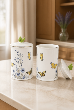 Butterfly Lovers 2li Kavanoz 20cm
