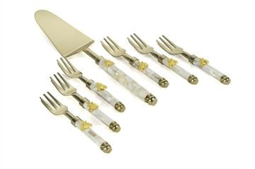 Bee Lux Tatlı Servis 7li Set