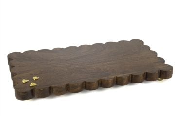 Bee Lux Ahşap Sunum Tahtası 43x23cm
