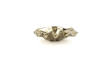 Antik Gold Parlak Kabuk Kase 19x8cm