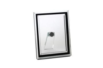 Kristal Siyah Şeffaf Çerçeve 18x13x23cm