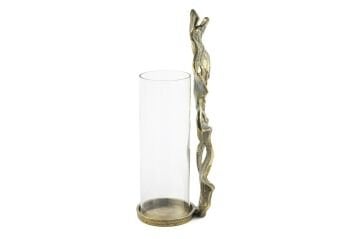 Antik Gold Mercan Cam Mumluk 21x42cm