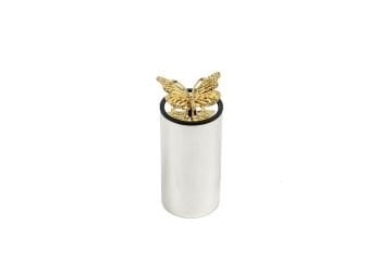 Silver Kelebek Detaylı Kürdanlık 10cm