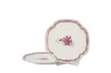 Jardin De Vert Pembe 2li Pasta Tabağı 20cm