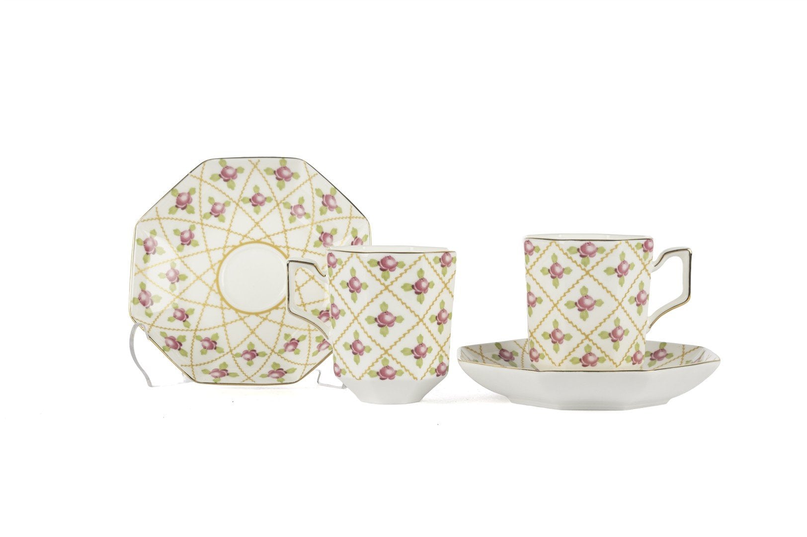 Rose Lattice 2li Kahve Fincan Seti 100cc