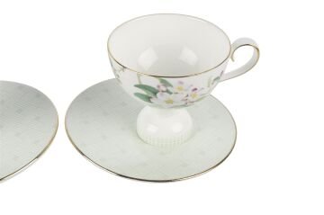 Mint Petal 2li Kahve Fincan Seti 90cc