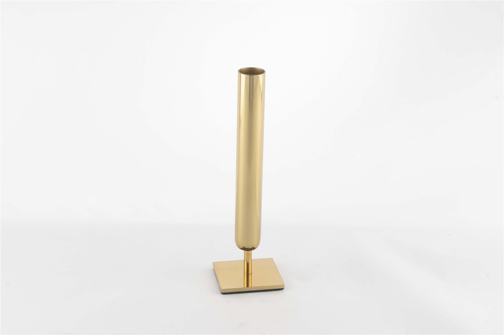 Gold Kısa Vazo 8x27cm