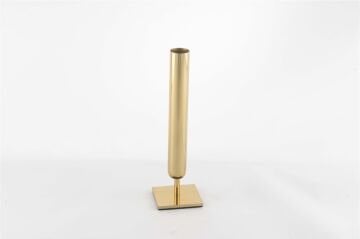 Gold Kısa Vazo 8x27cm