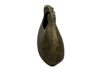 Antik Şampanya Pirinç Dek Sepet44x17