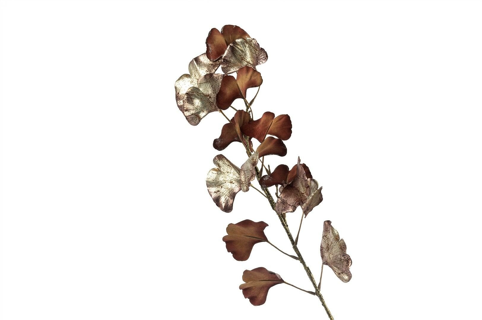 Ginko Bordo Yapay Çiçek 81cm