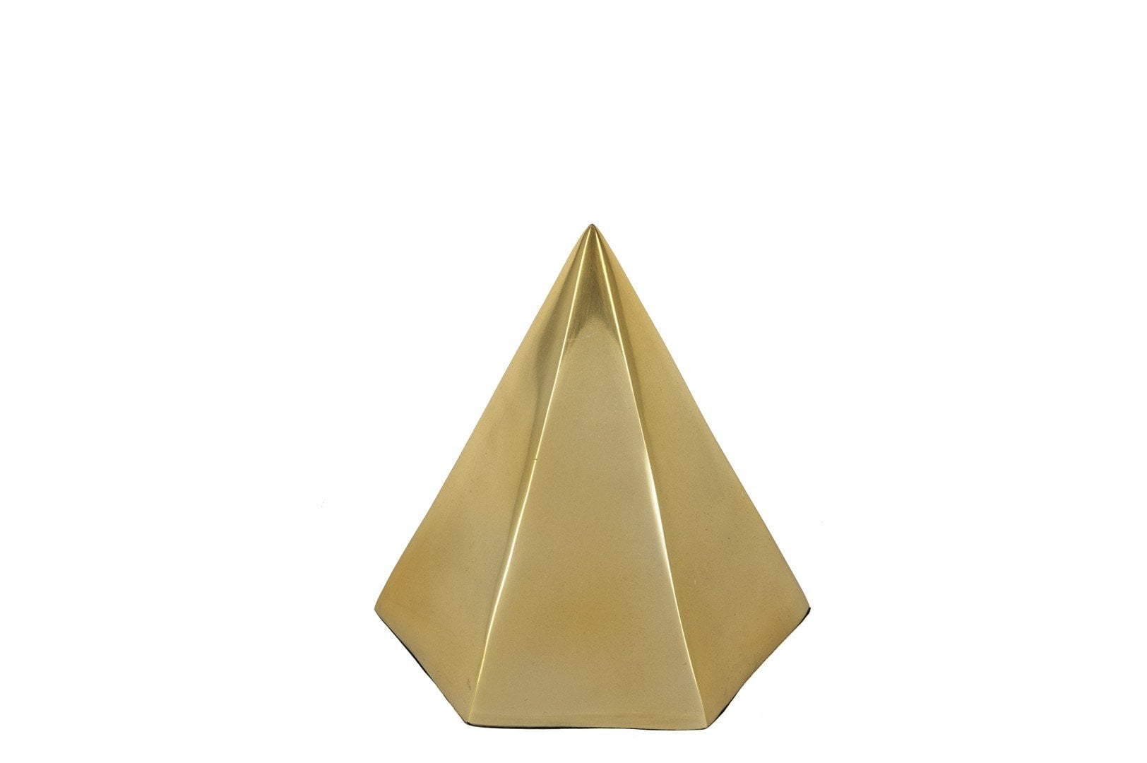 Gold Dekoratif Piramit 17x17cm