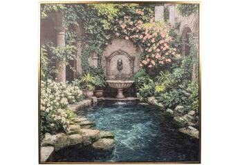 Gizli bahçe 100X100 tablo