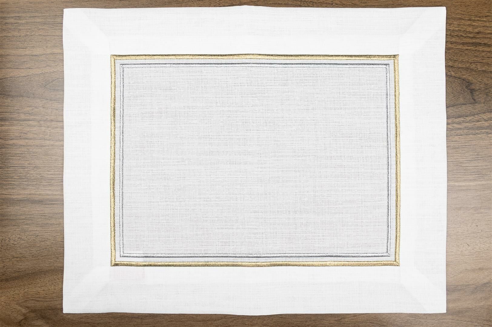 Celine Gümüş Altın Amerikan Servisi 6'lı 40x50