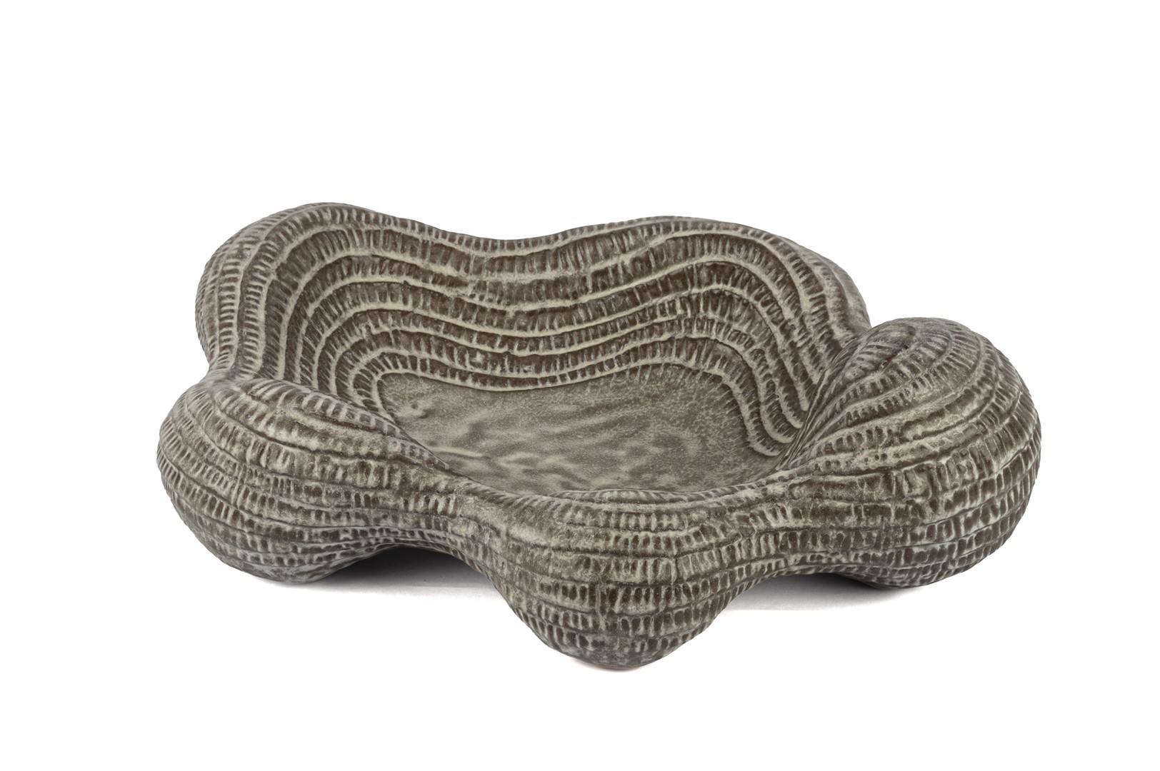 Antik Kum Beji Dek Kase 46x34x13cm