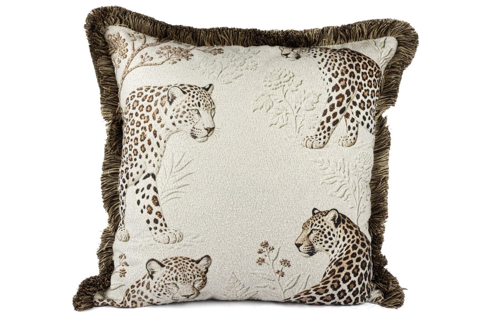Naya leopar 50x50 Yastık Kırlent