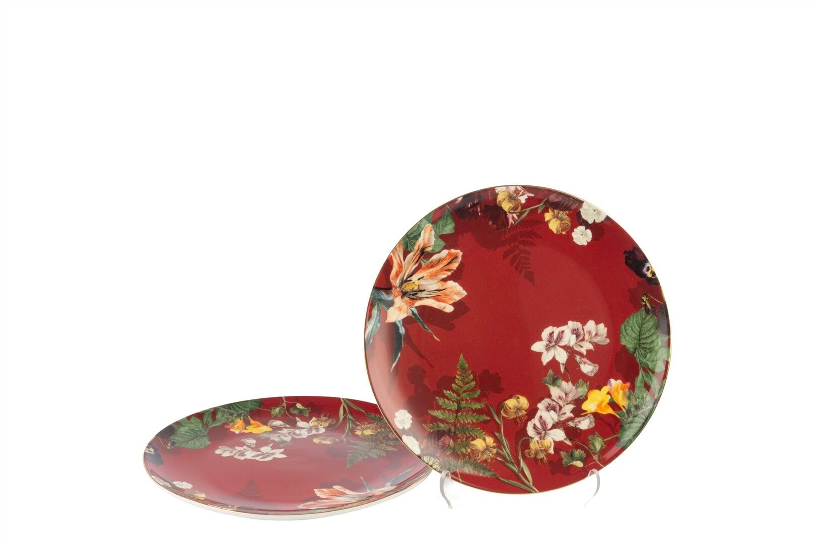 La Maıson 2li Bordo Tatlı Tabağı 20cm