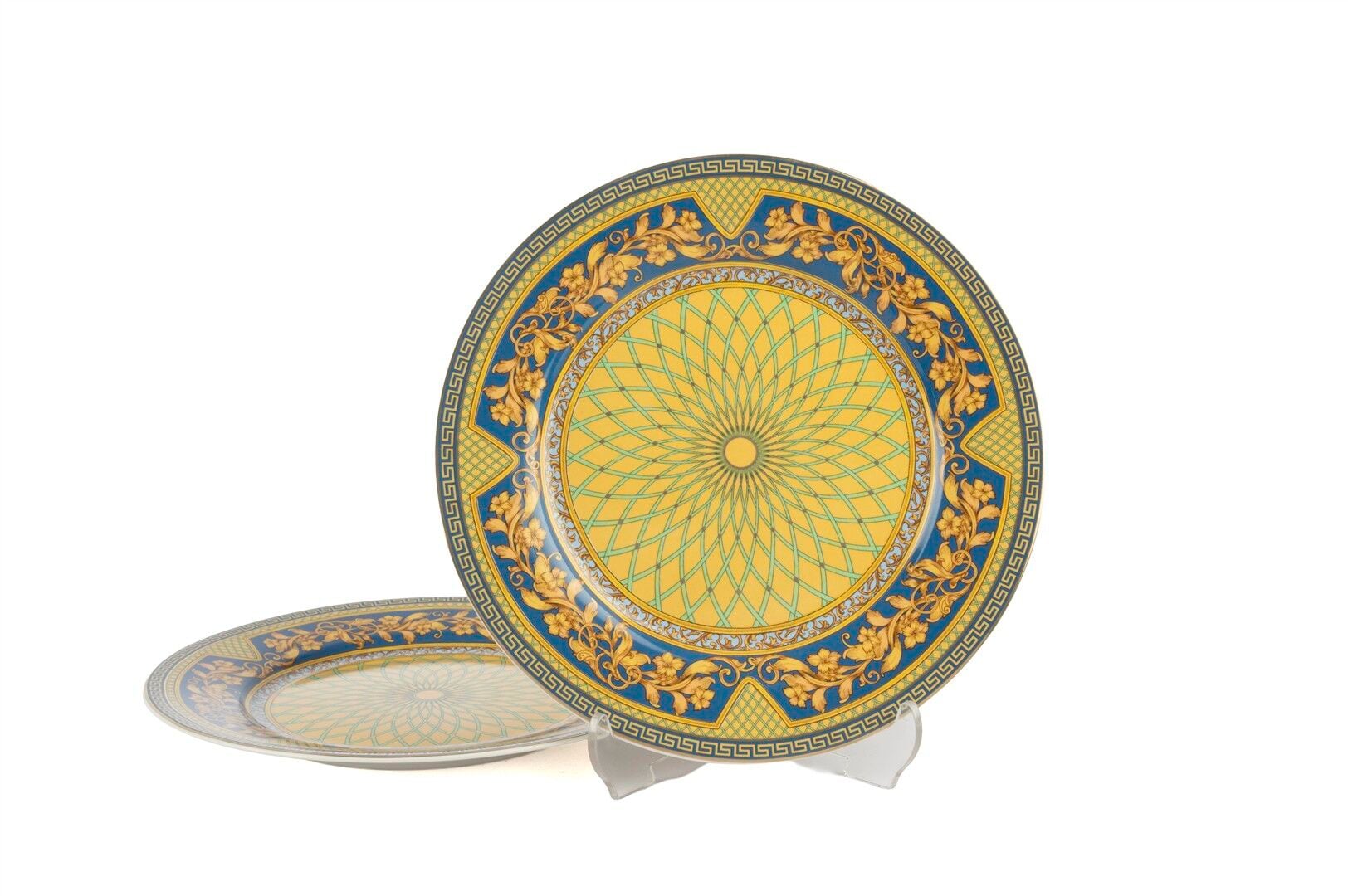 Blue Baraque 2li Pasta Tabağı 19cm