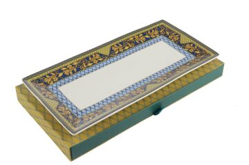 Blue Baraque Tekli Dikdörtgen Servis 15x31cm