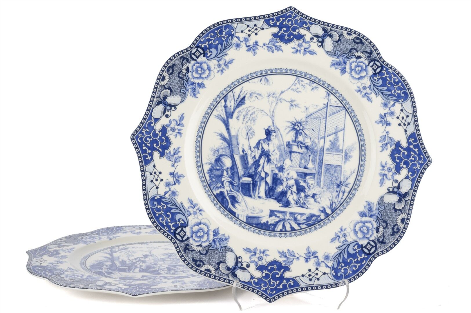 Blue Garden 2li Servis Tabağı 28cm