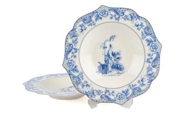 Blue Garden 2li Yemek Tabağı 24cm